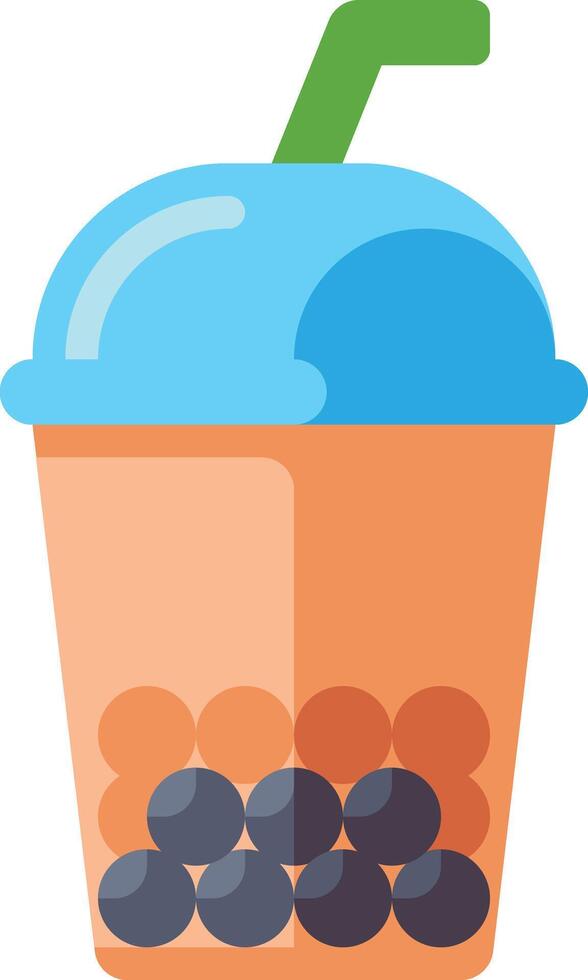 boba illustration design vector