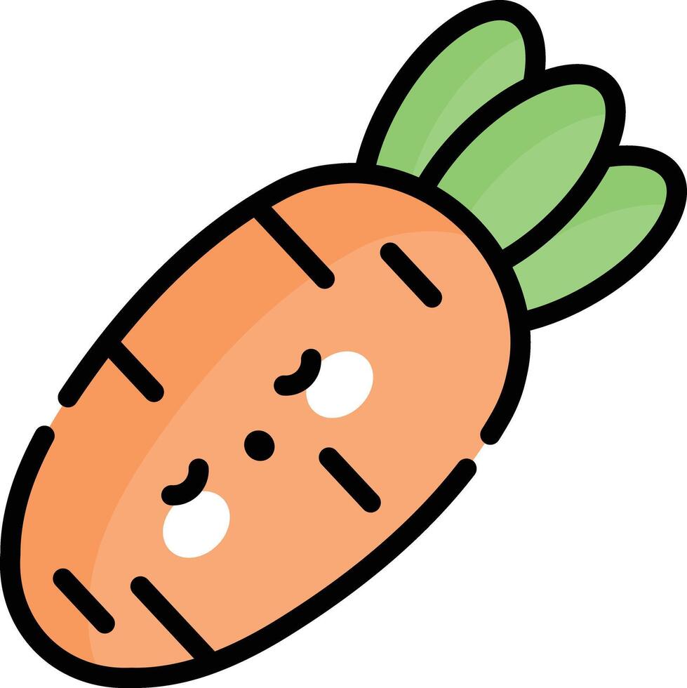 carrot illustration design vector