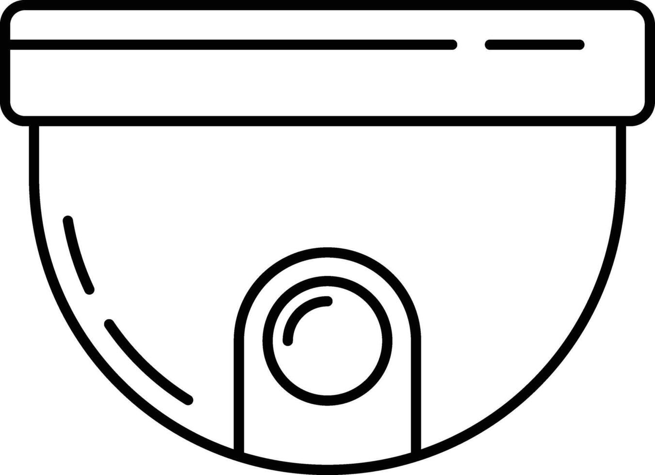cctv camera illustration design vector