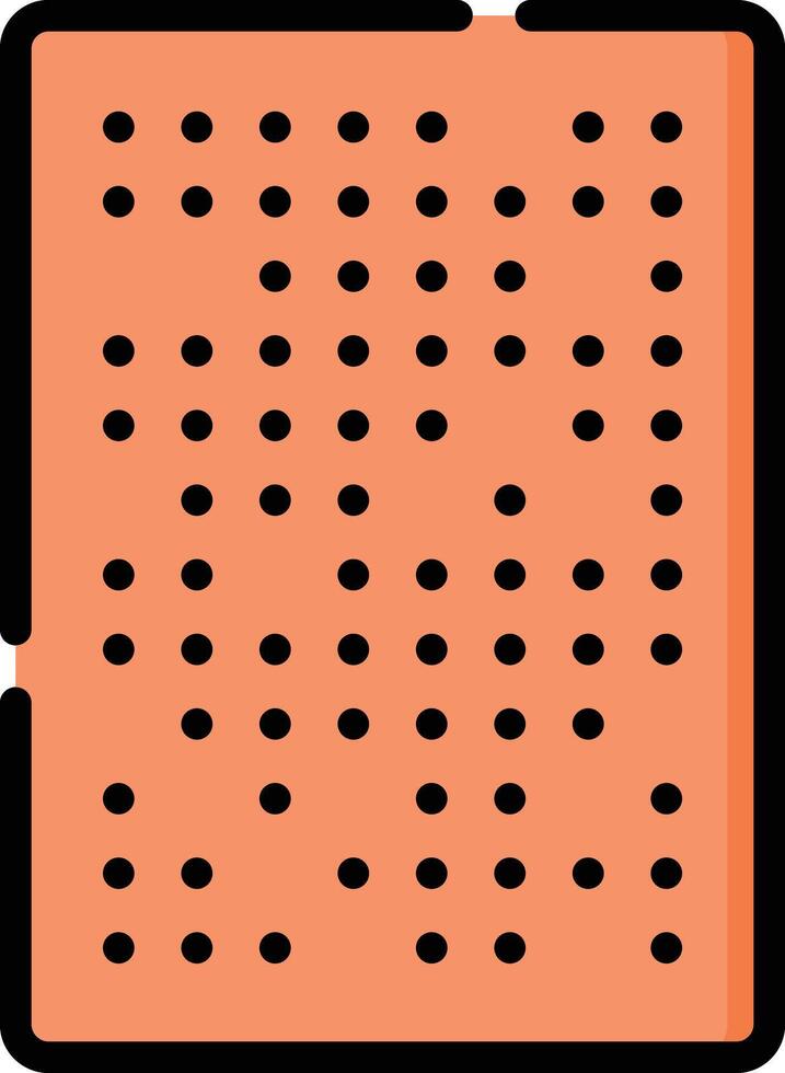 braille illustration design vector