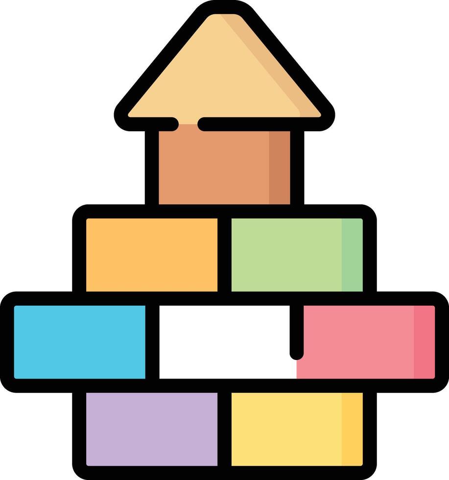 bricks illustration design vector