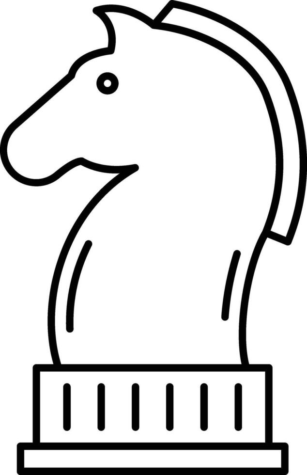 chess piece illustration design vector