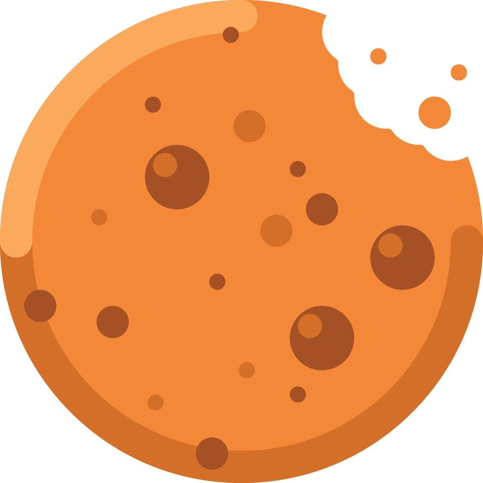 chocolate chip illustration design vector