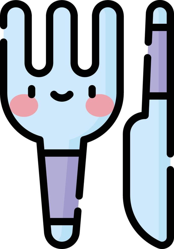 cutlery illustration design vector