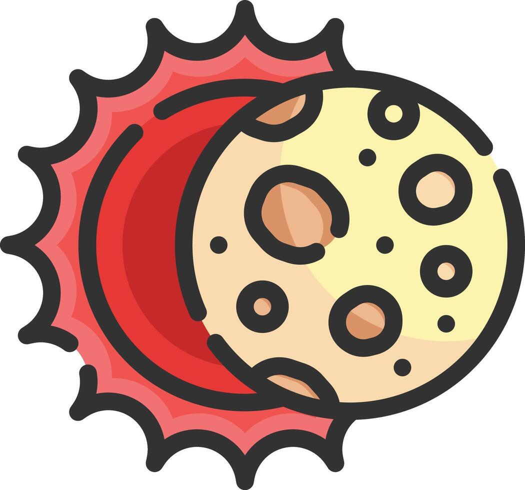 eclipse illustration design vector