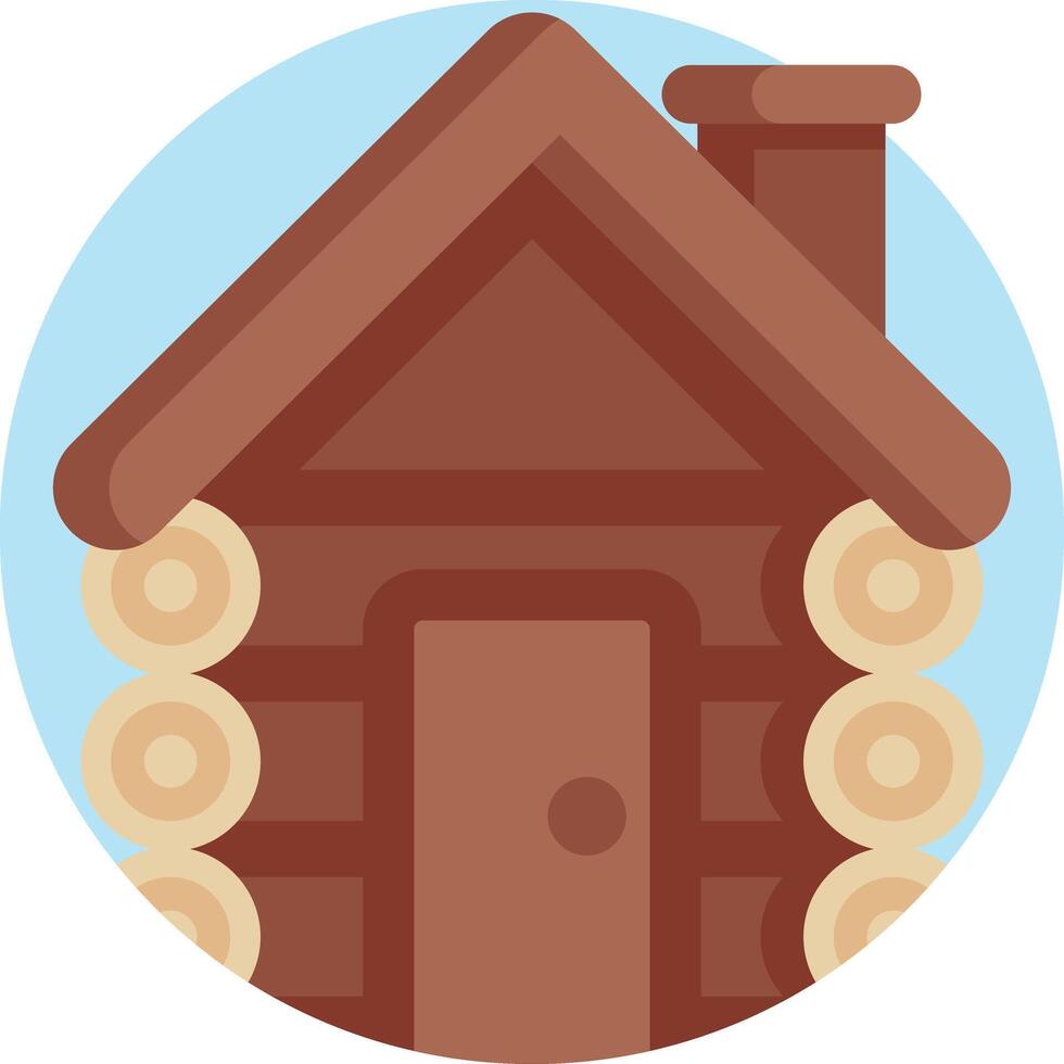cabin illustration design vector