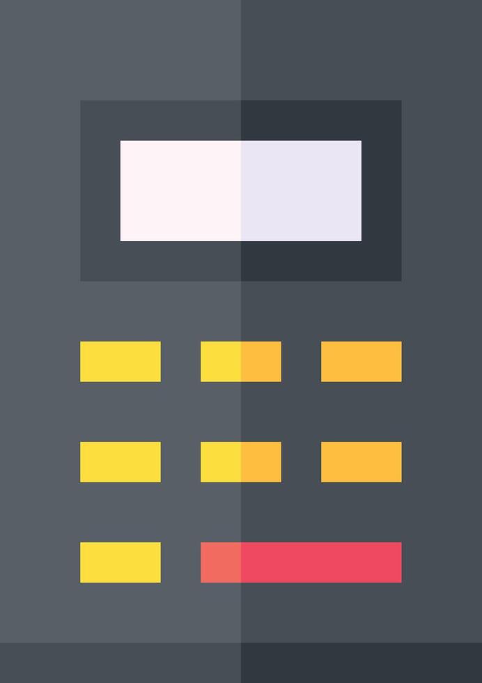 calculator illustration design vector