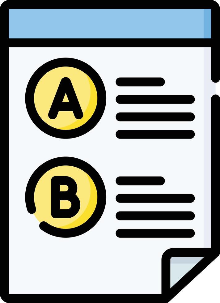 brief illustration design vector