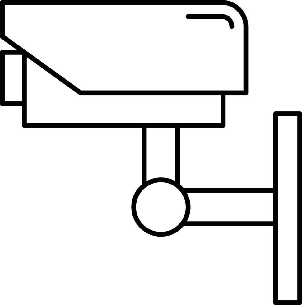 cctv illustration design vector