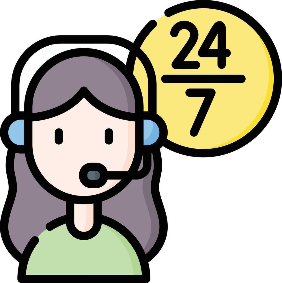 customer care illustration design vector