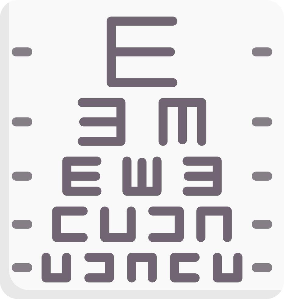 eye test illustration design vector