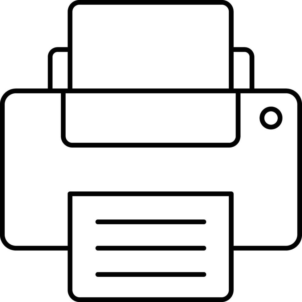 fax machine illustration design vector