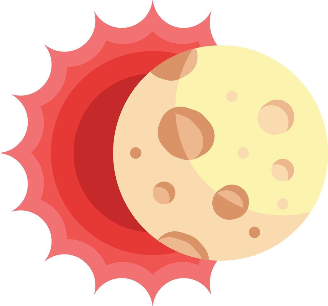 eclipse illustration design vector