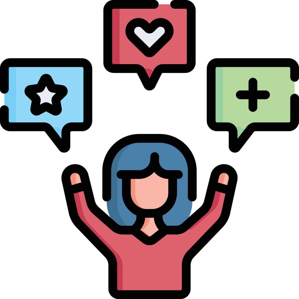 endorsement illustration design vector