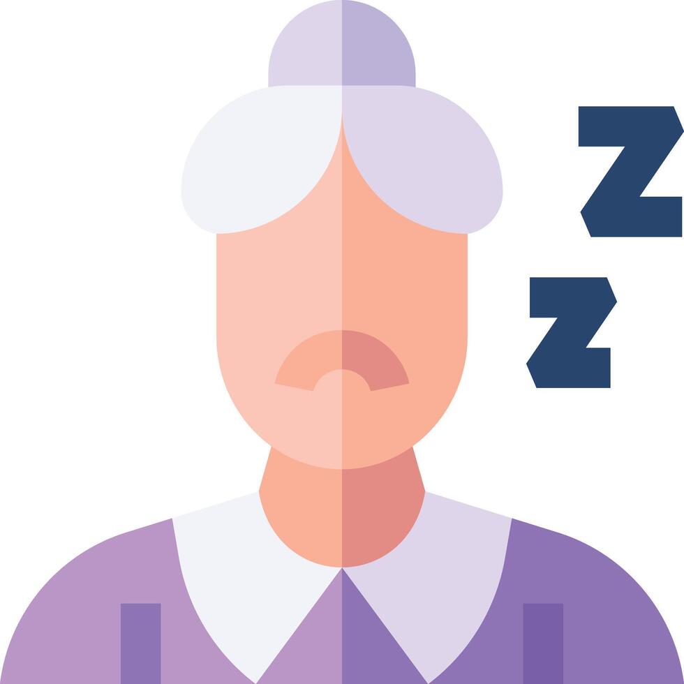 fatigue illustration design vector