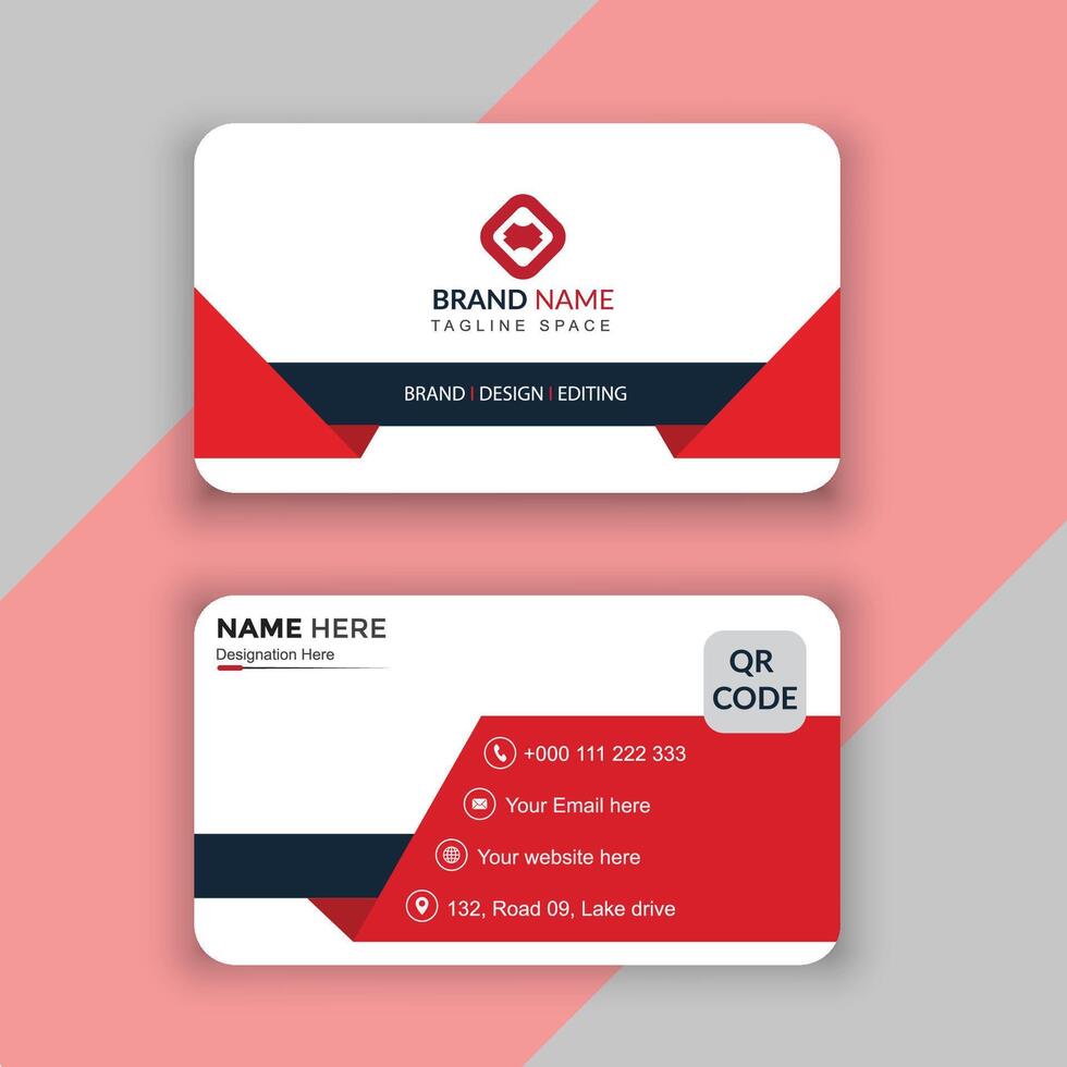 Business cards design vector
