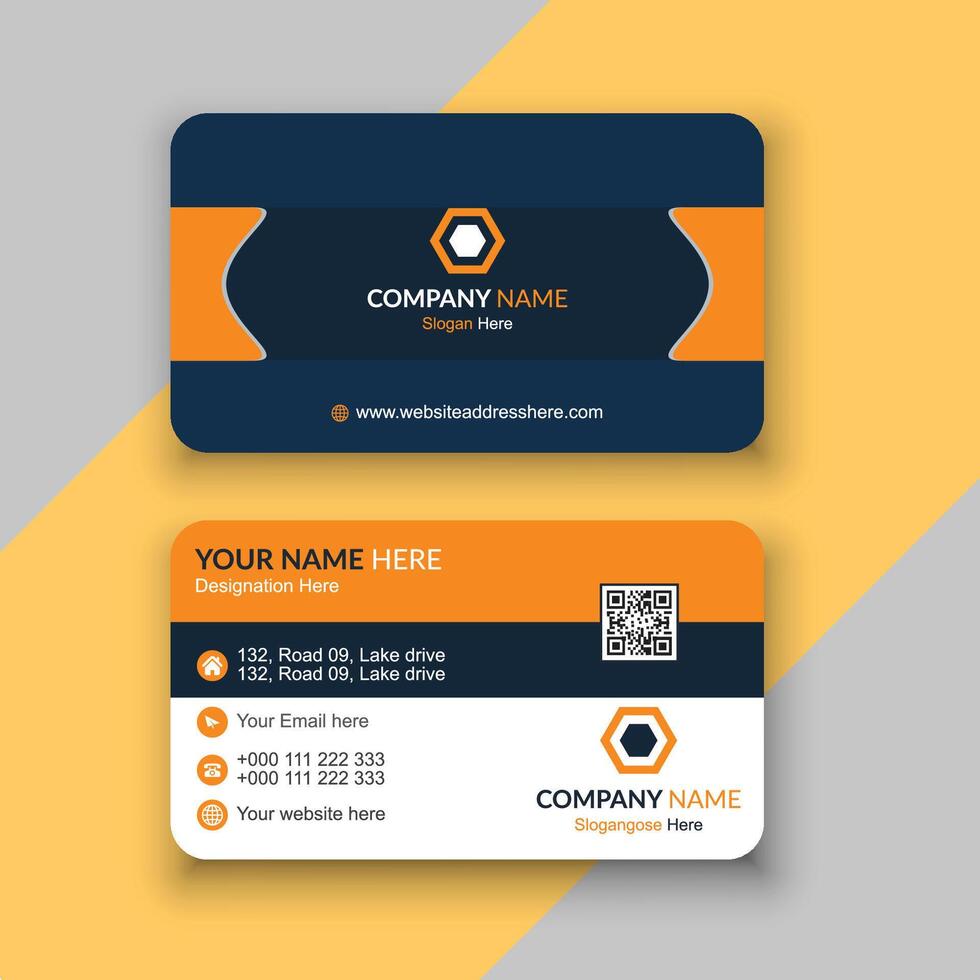 Business cards design vector