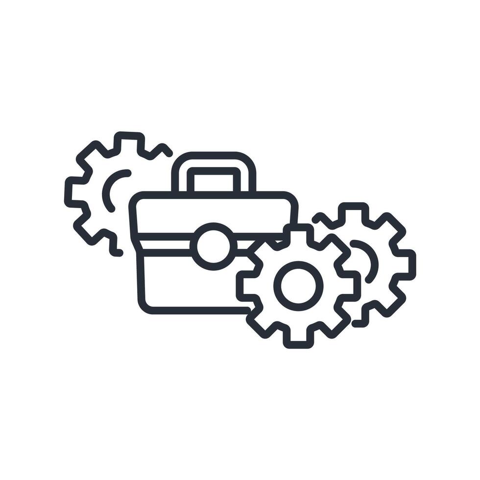 Labor icon. .Editable stroke.linear style sign for use web design,logo.Symbol illustration. vector