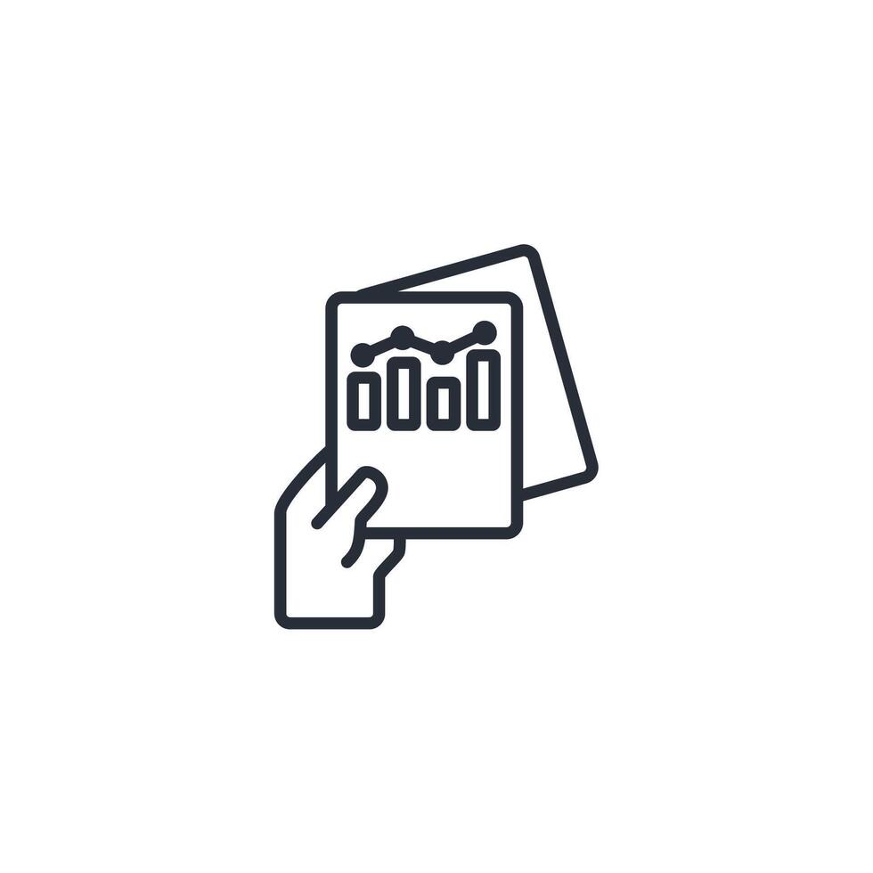 results icon. .Editable stroke.linear style sign for use web design,logo.Symbol illustration. vector