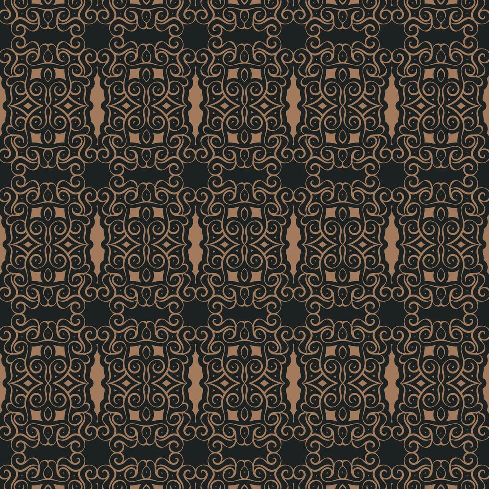 vintage abstract line pattern design vector