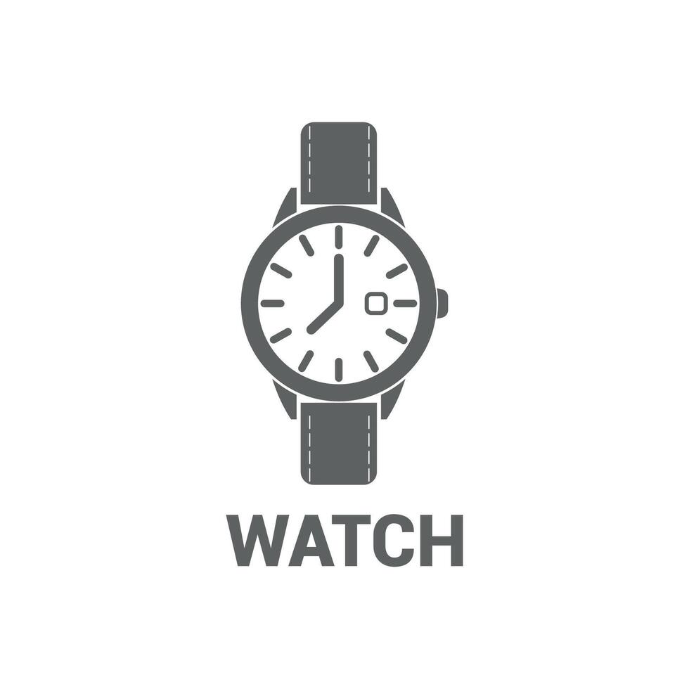 flat design analog watch hands. vector