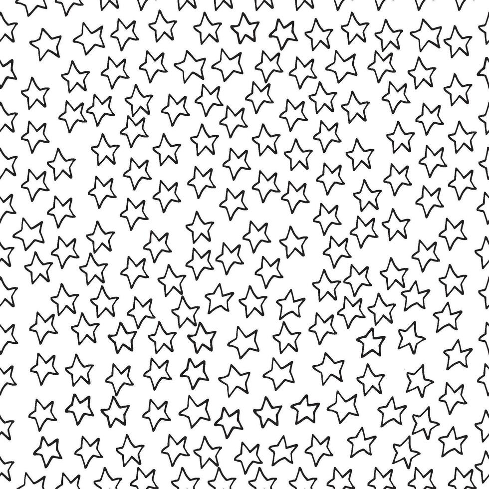 Cute stars pattern in modern scandinavian style in . Absctract nordic geometric design for decoration interior, print posters, greating card, bussines banner, wrapping. vector