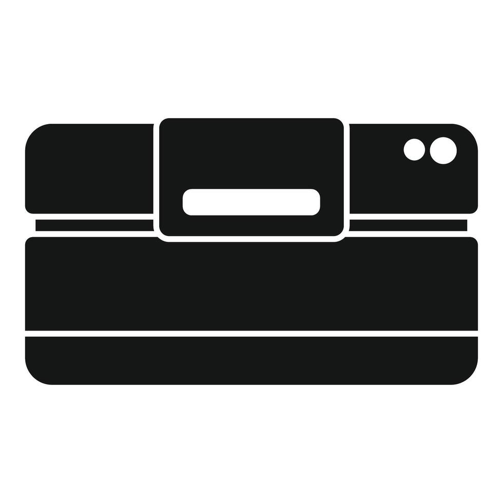 Modern food container keeping food fresh for lunch break vector