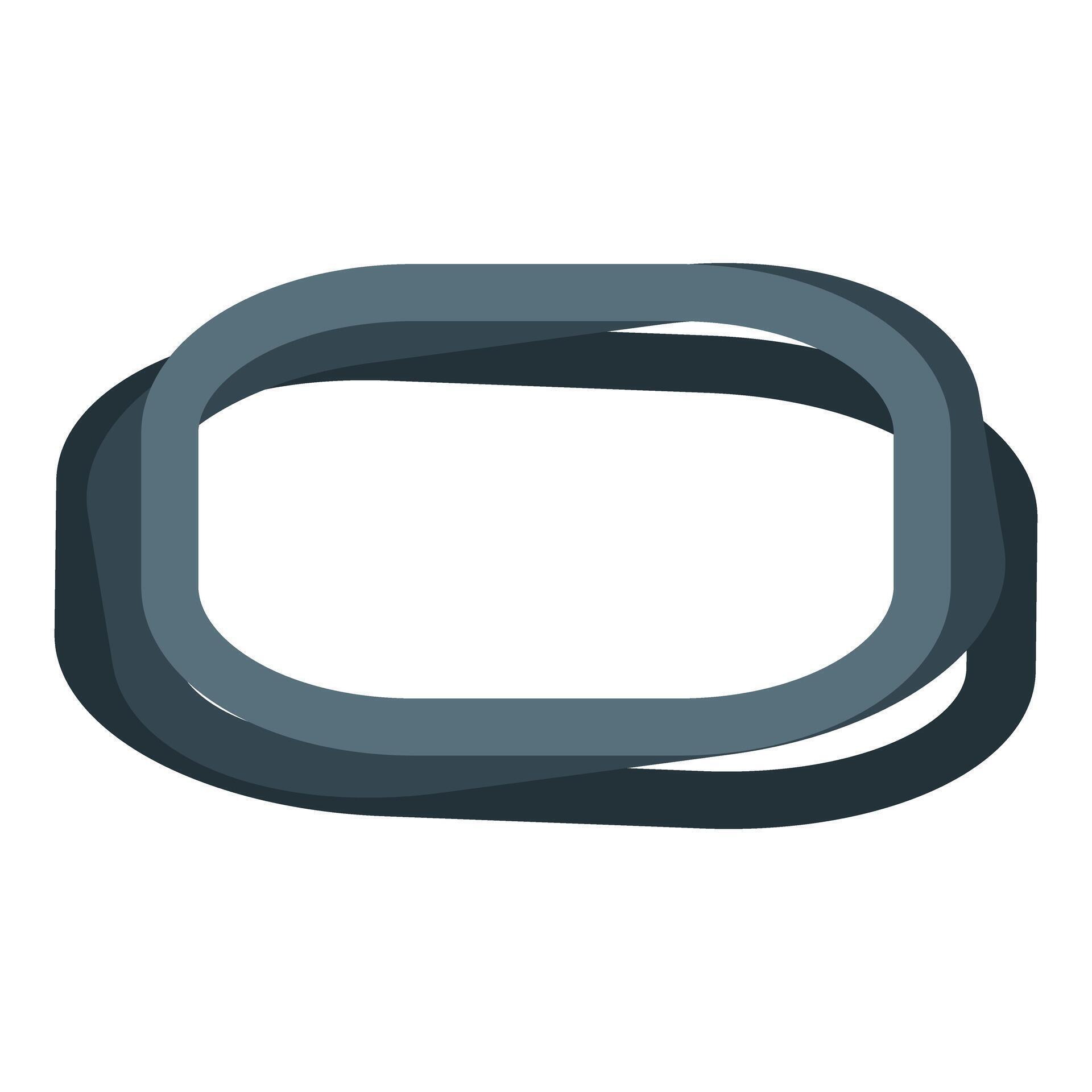 Rounded rectangle shape repeating creating pattern frame 47786419 ...