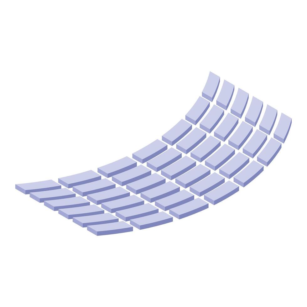 Abstract 3d geometric pattern forming wavy surface vector