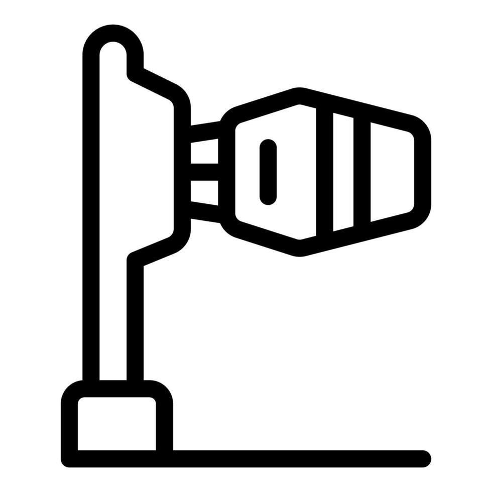 Airport terminal gate connected jetway icon vector