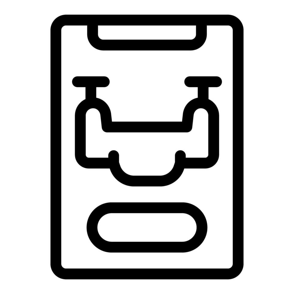 Car mechanic showing vehicle repair information on clipboard vector