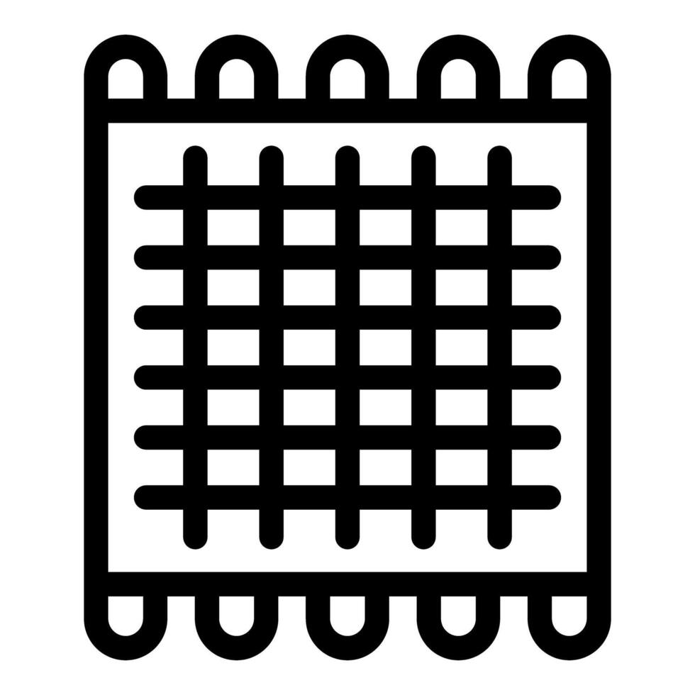 Electronic microchip component for motherboard computing vector