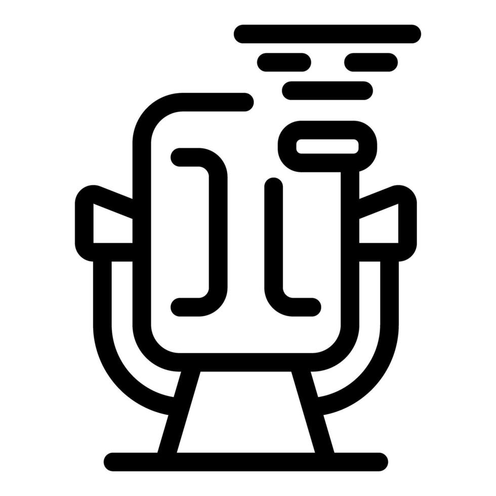 Microphone broadcasting podcast radio studio icon vector