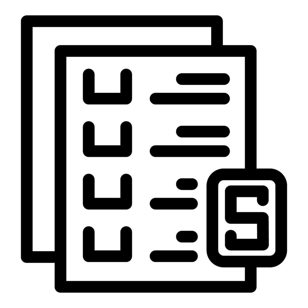 Businessman checking completed task on clipboard with paragraph icon vector