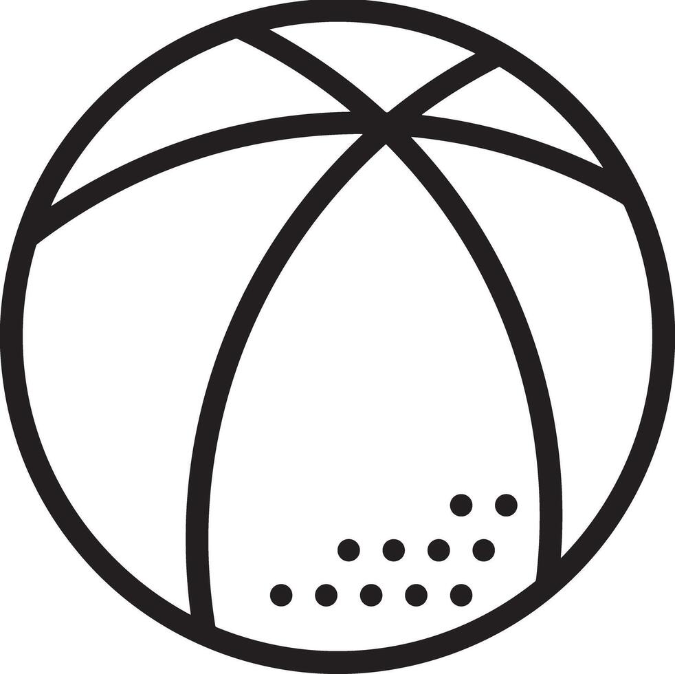 Ball icon symbol image vector