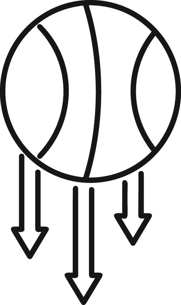 Ball icon symbol image vector