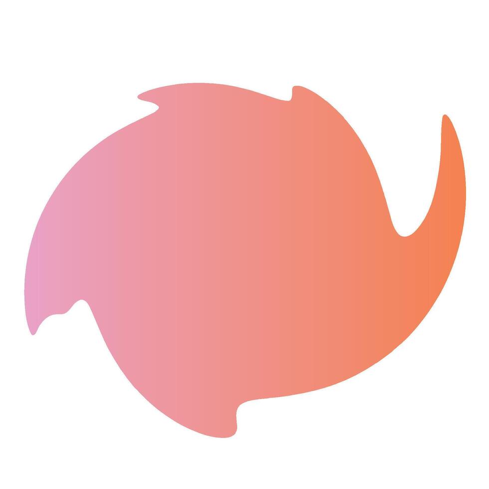 Abstracts Gradient shape vector