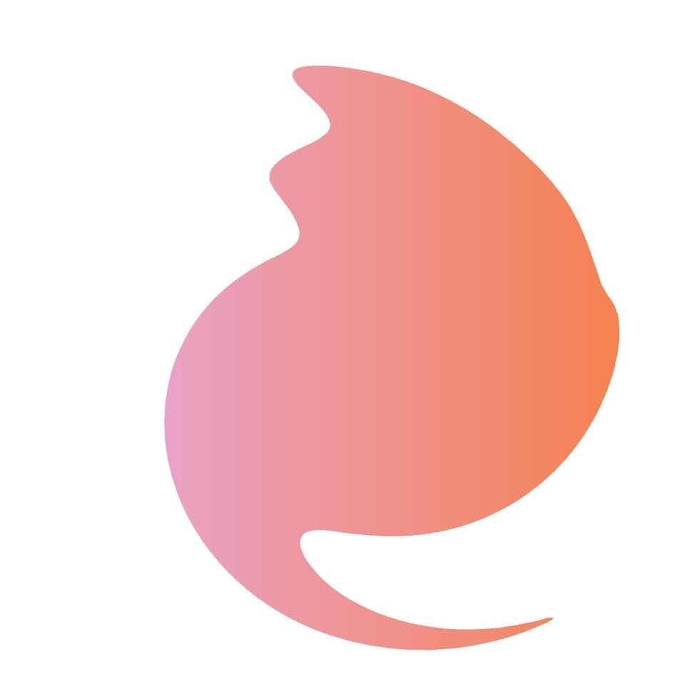 Abstracts Gradient shape vector