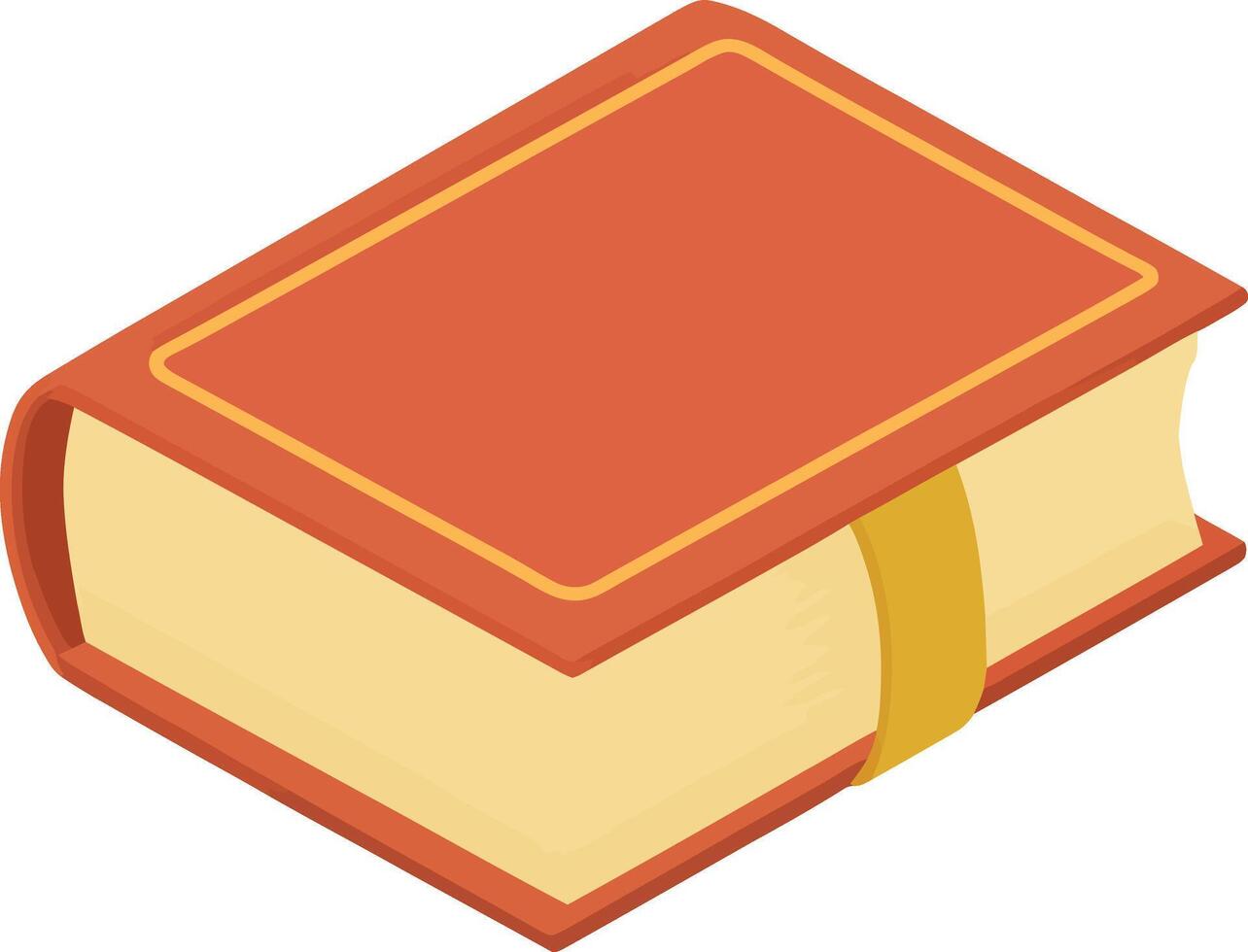 Notebook Icon isolated illustration, book, dairy vector