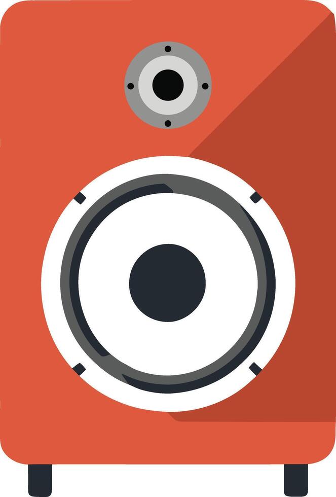 Loud speaker illustration isolated vector