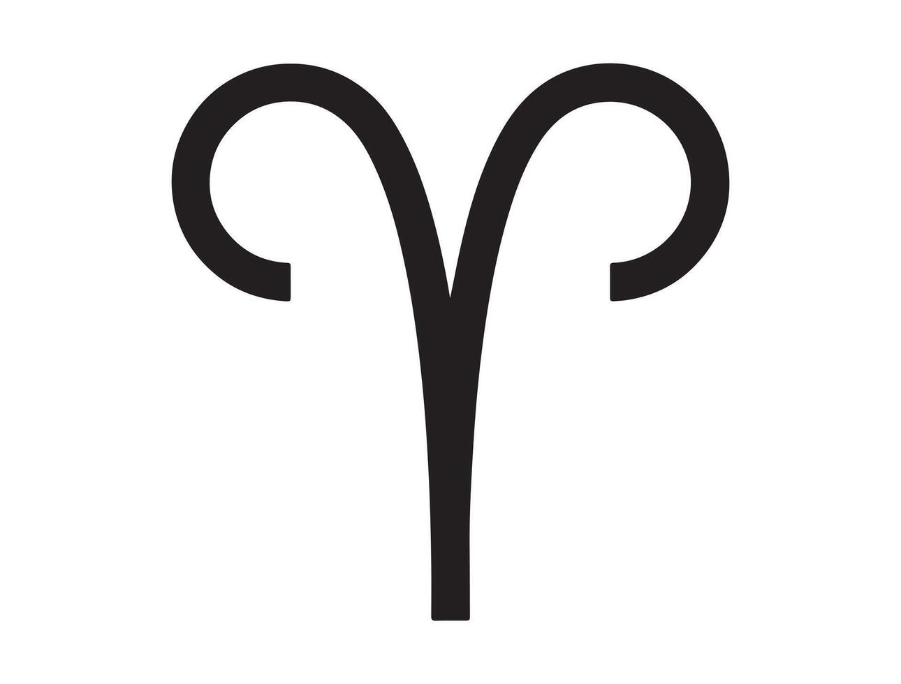 Alchemical symbol silhouette vector