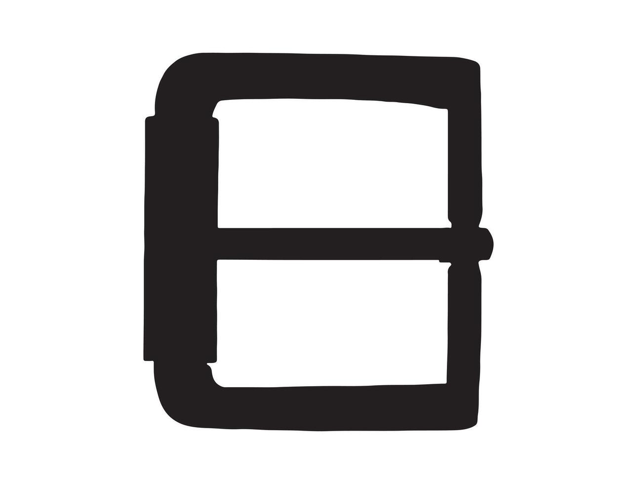Belt buckle silhouette vector
