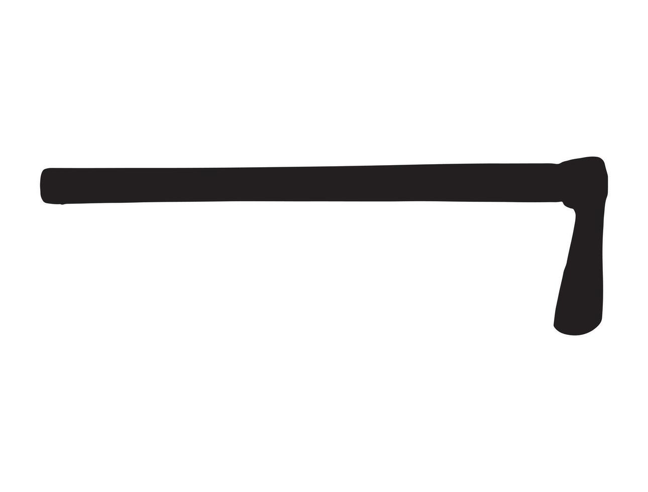 Blacksmith tool silhouette on white background vector
