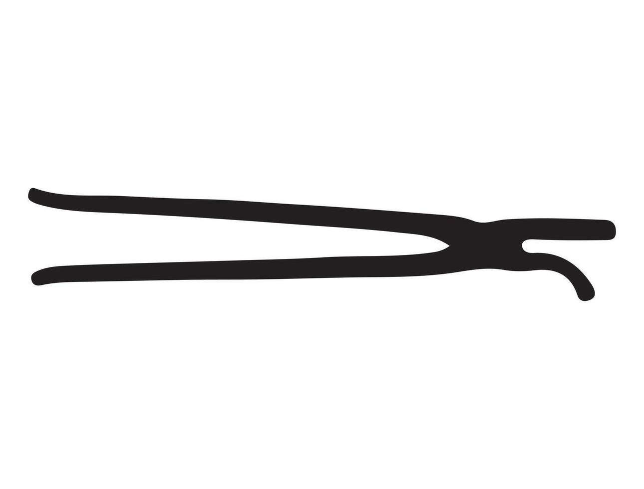 Blacksmith tool silhouette on white background vector
