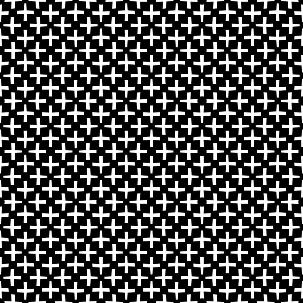 Black and white seamless abstract pattern. Background and backdrop. Grayscale ornamental design. vector