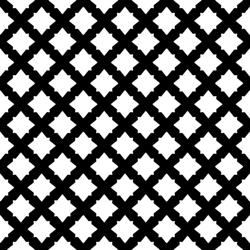Black and white seamless abstract pattern. Background and backdrop. Grayscale ornamental design. vector