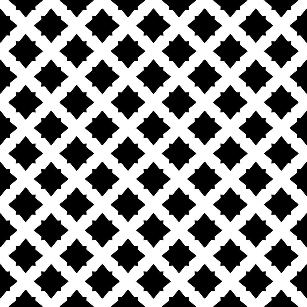 Black and white seamless abstract pattern. Background and backdrop. Grayscale ornamental design. vector
