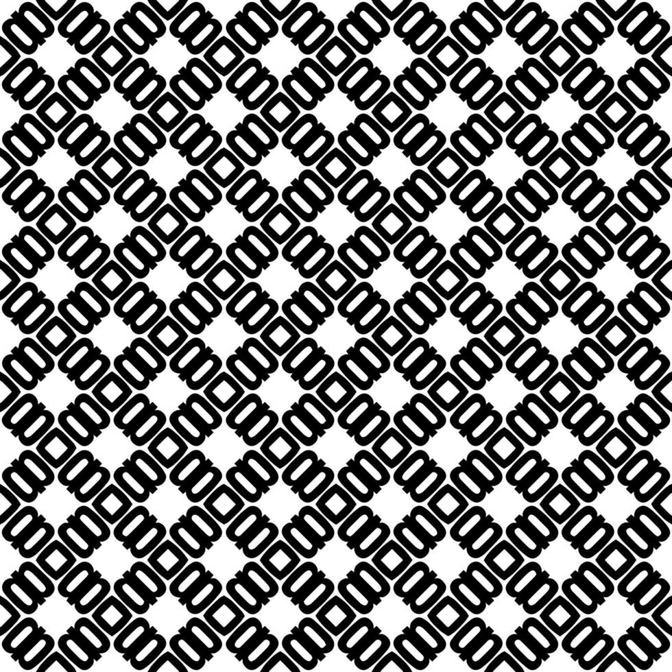 Black and white seamless abstract pattern. Background and backdrop. Grayscale ornamental design. vector