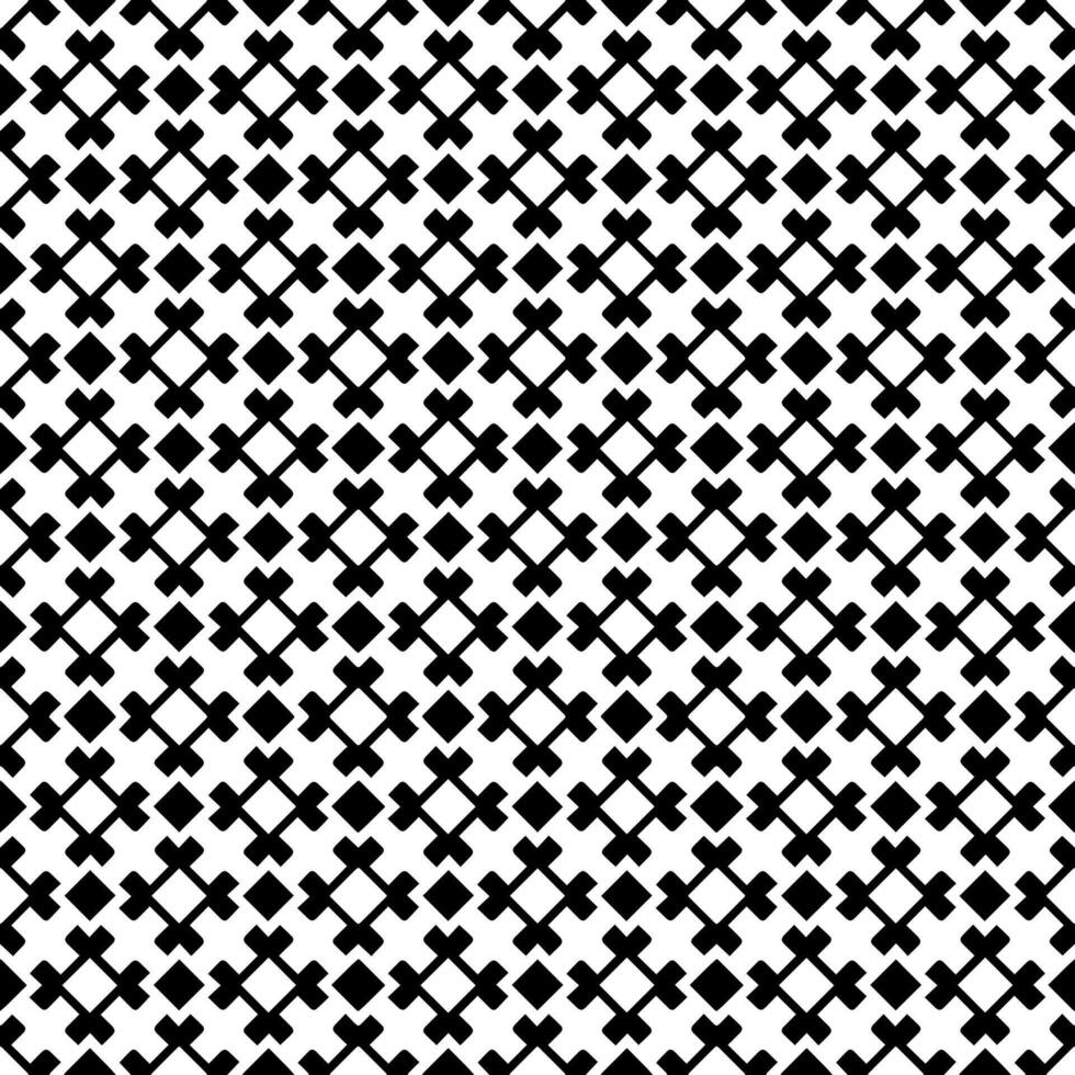 Black and white seamless abstract pattern. Background and backdrop. Grayscale ornamental design. vector