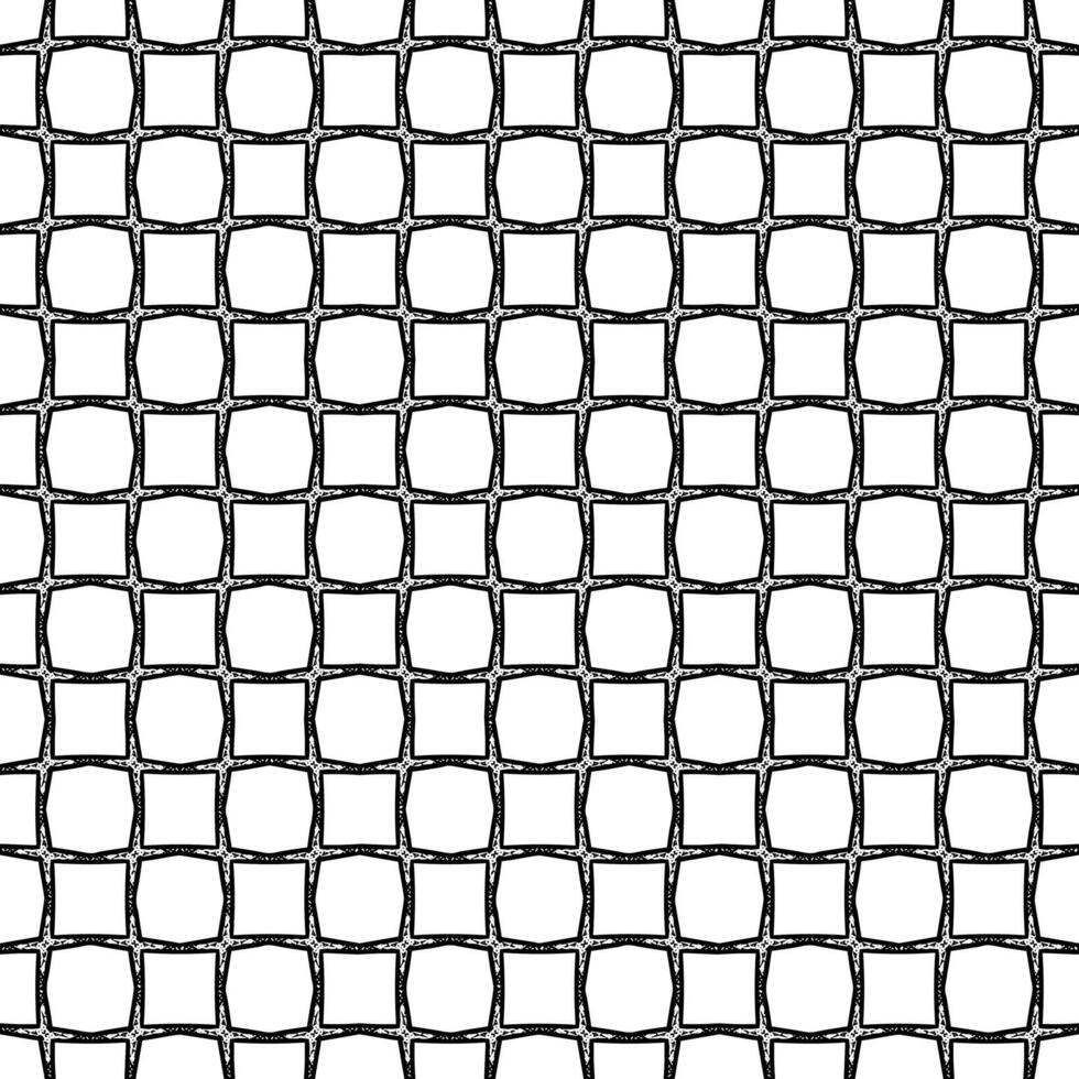 Black and white seamless abstract pattern. Background and backdrop. Grayscale ornamental design. vector